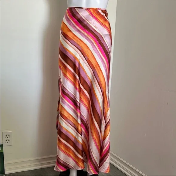Striped Multicolor Maxi Dress - Picture 3 of 9